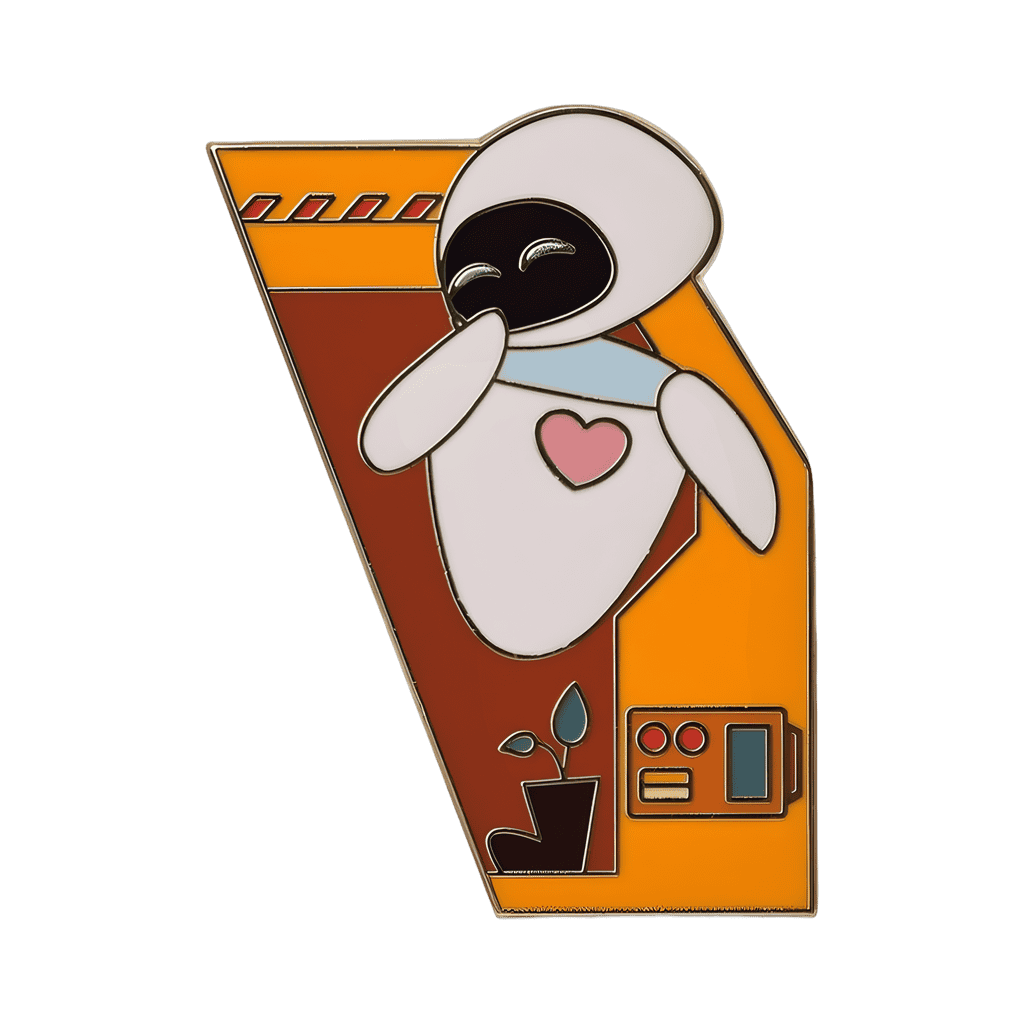 EVE & WALL-E Pin Set - EVE Disney pin