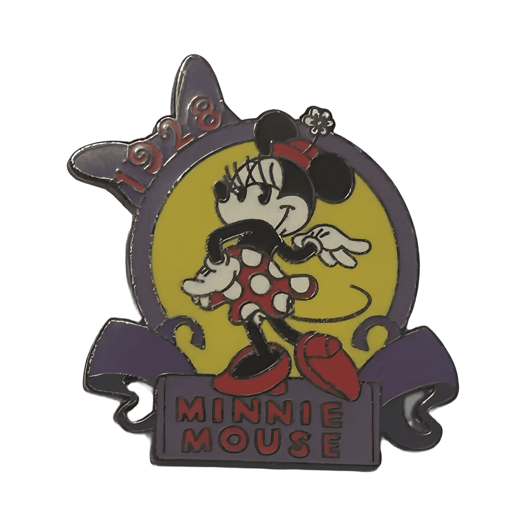 Minnie Mouse 1928 Disney pin