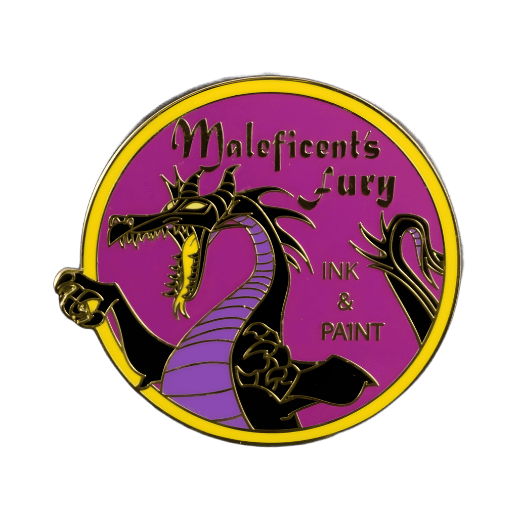 Maleficent's Fury Pin Disney pin