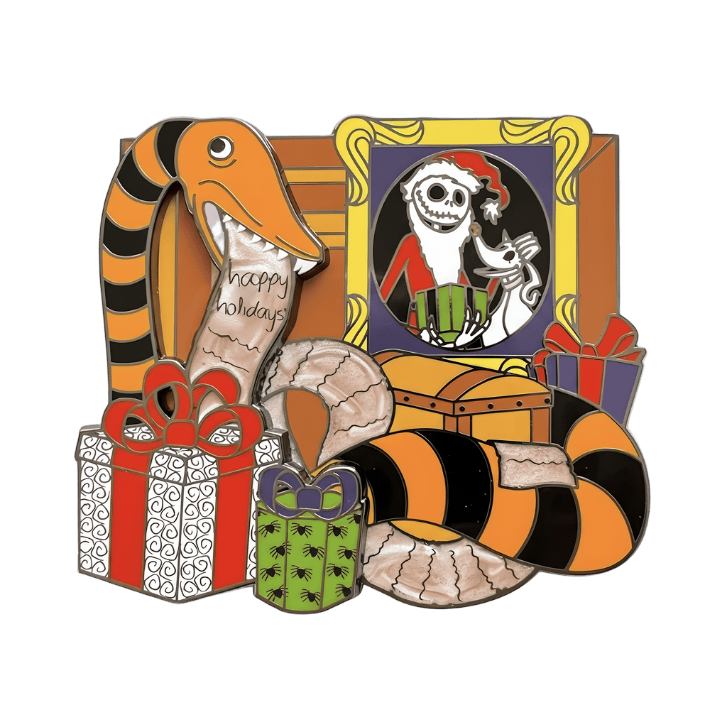 Present Snake Disney pin