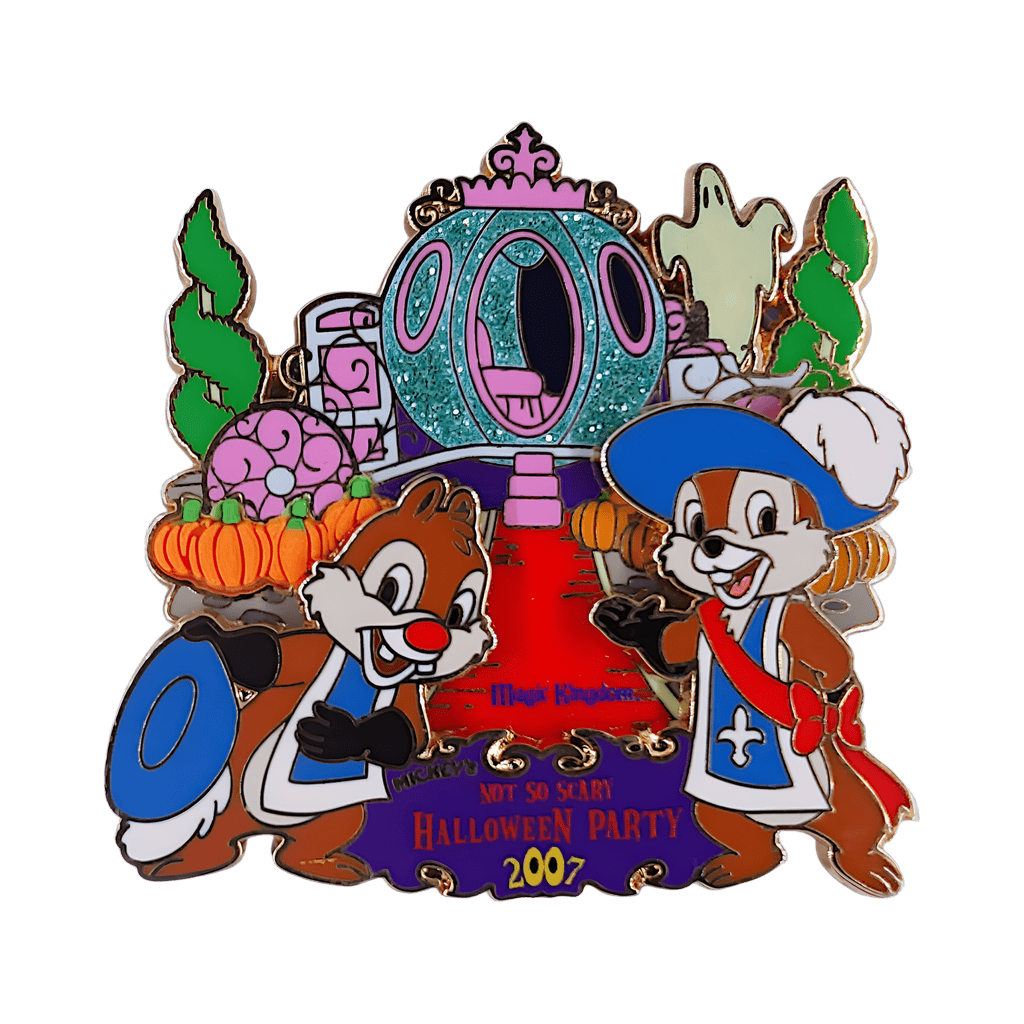 Chip & Dale as Footmen Disney pin