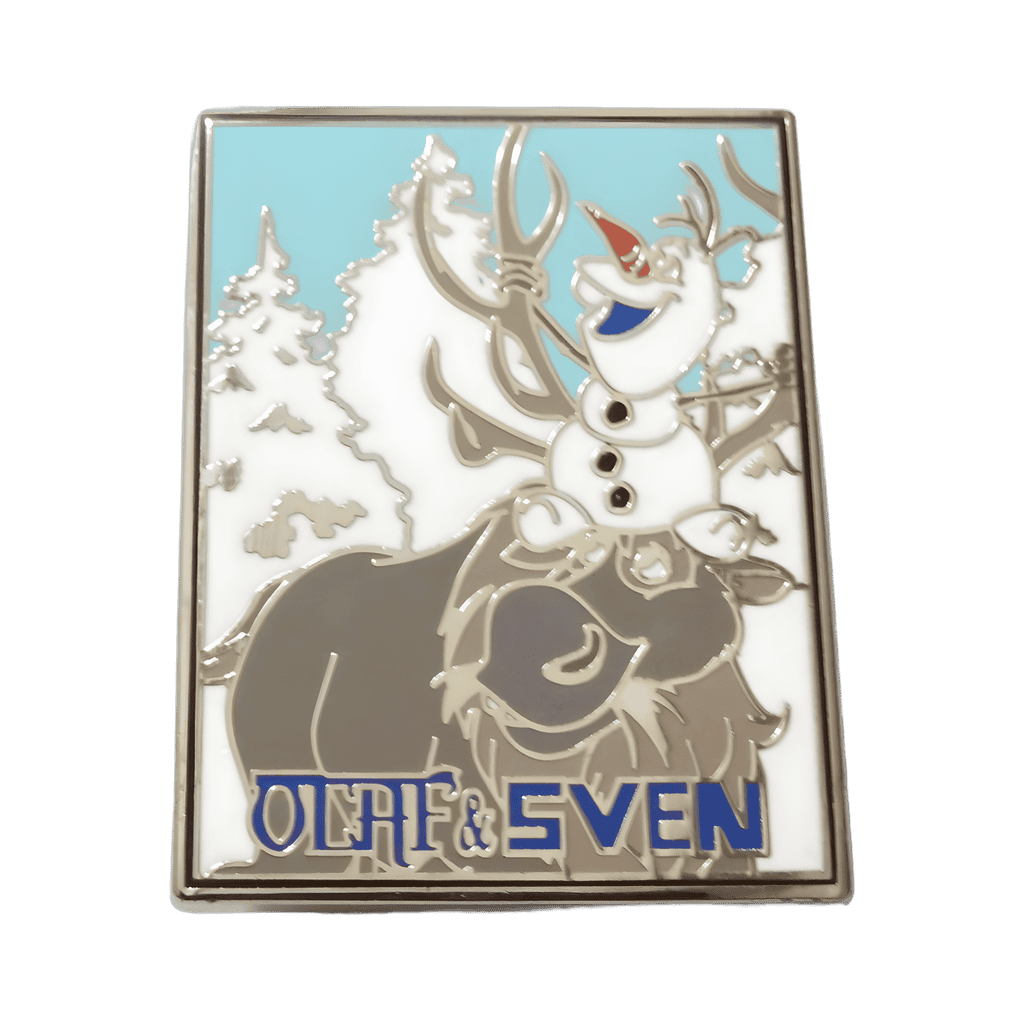 Olaf & Sven Disney pin