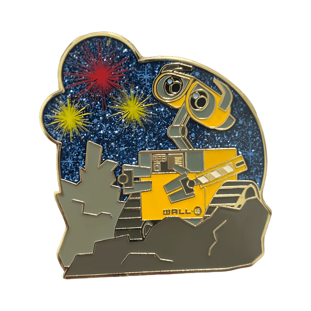 Wall-E fireworks Disney pin