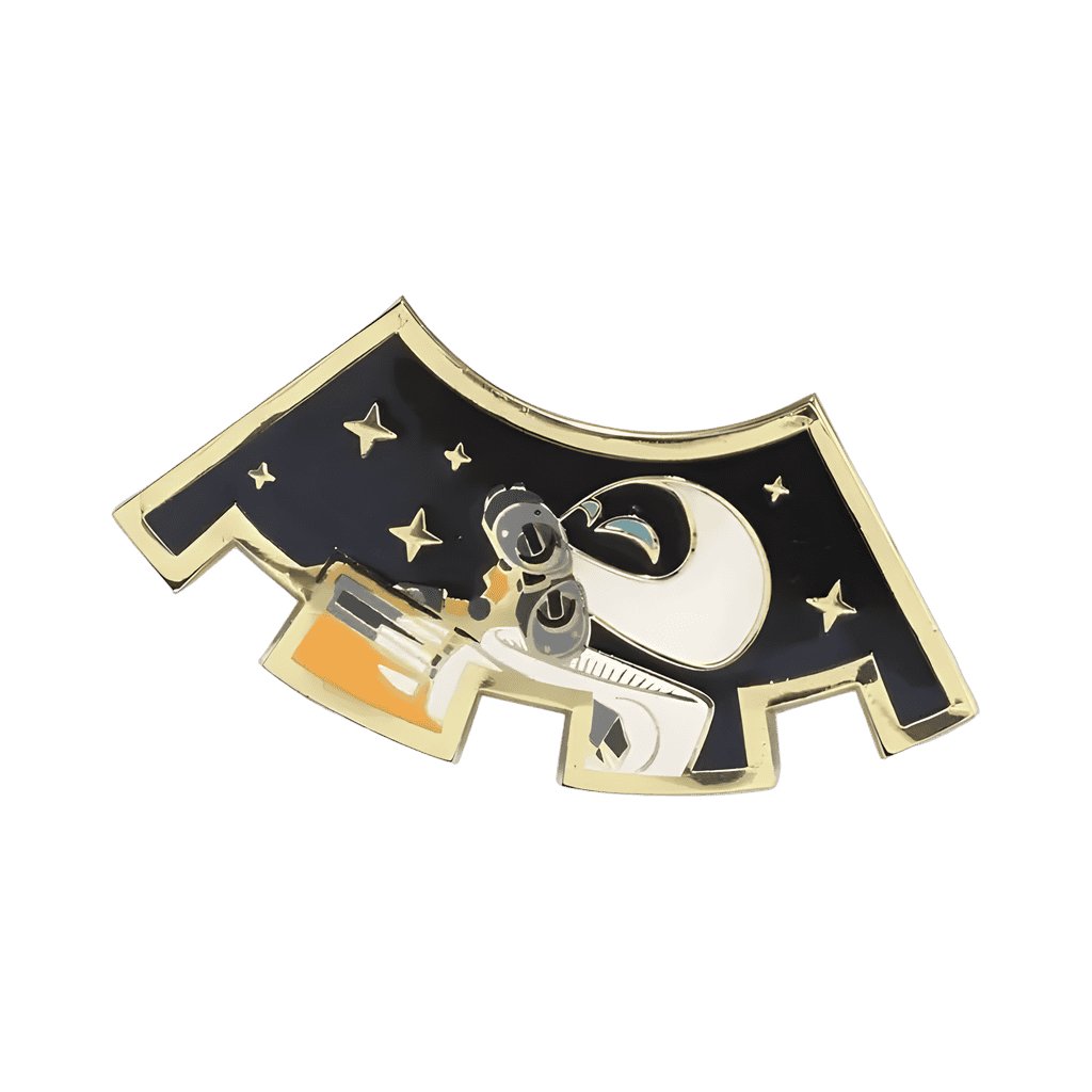 Wall-E and Eve Hugging Disney pin