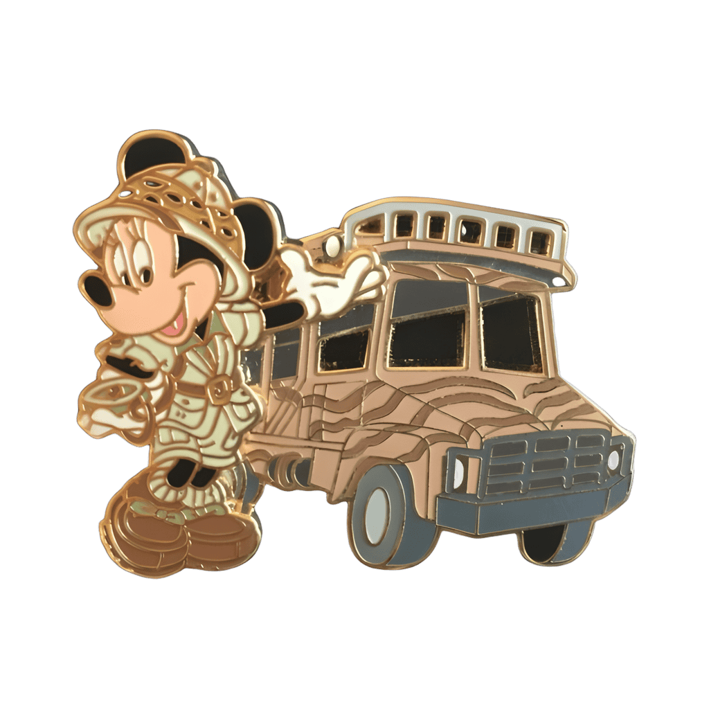 Kilimanjaro Safaris Expedition Vehicle (Minnie Mouse) Disney pin
