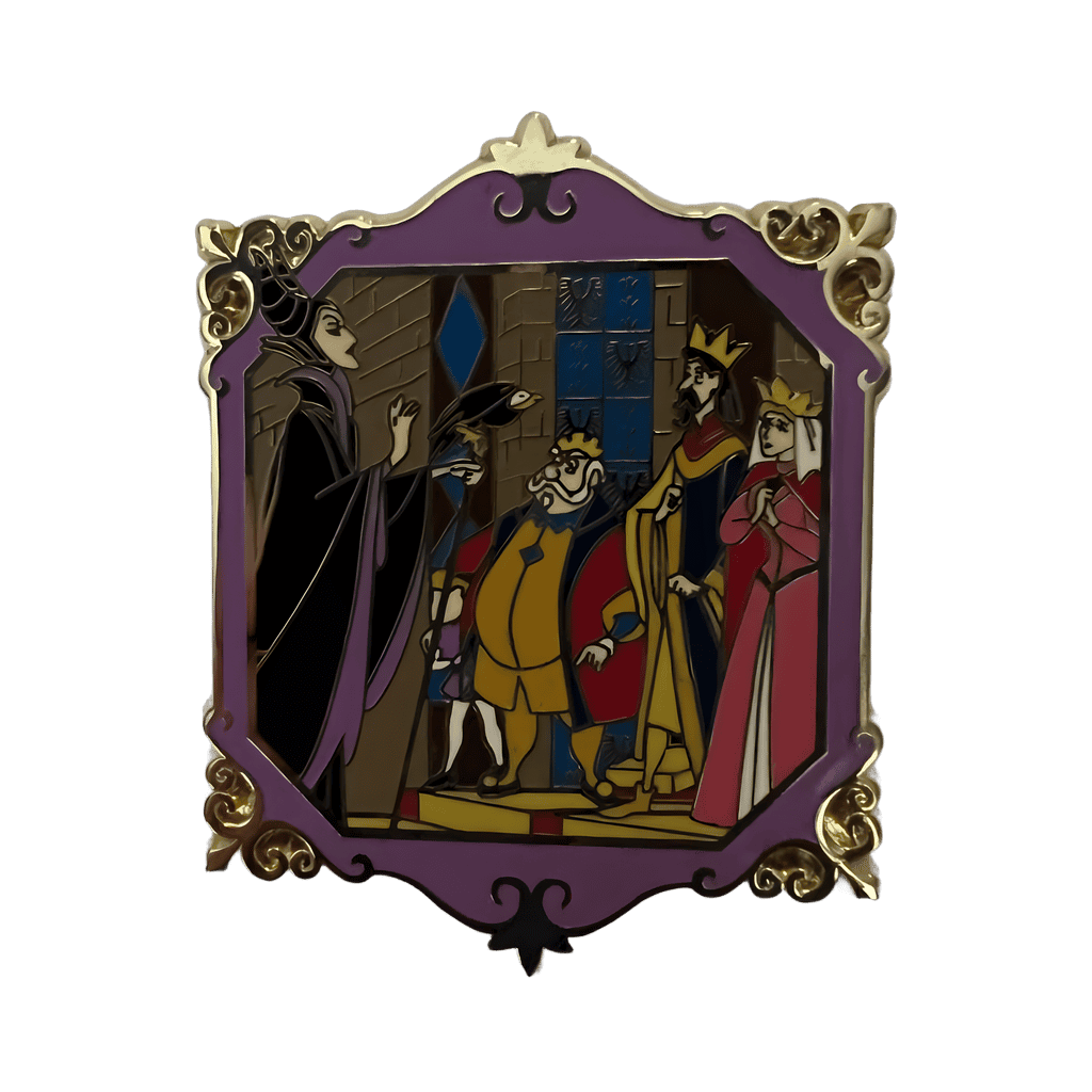 Maleficent, Diablo, King Stephan, Hubert & Queen Disney pin
