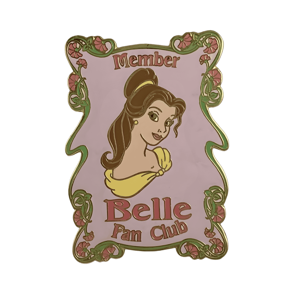 Belle - Member Belle Fan Club Disney pin