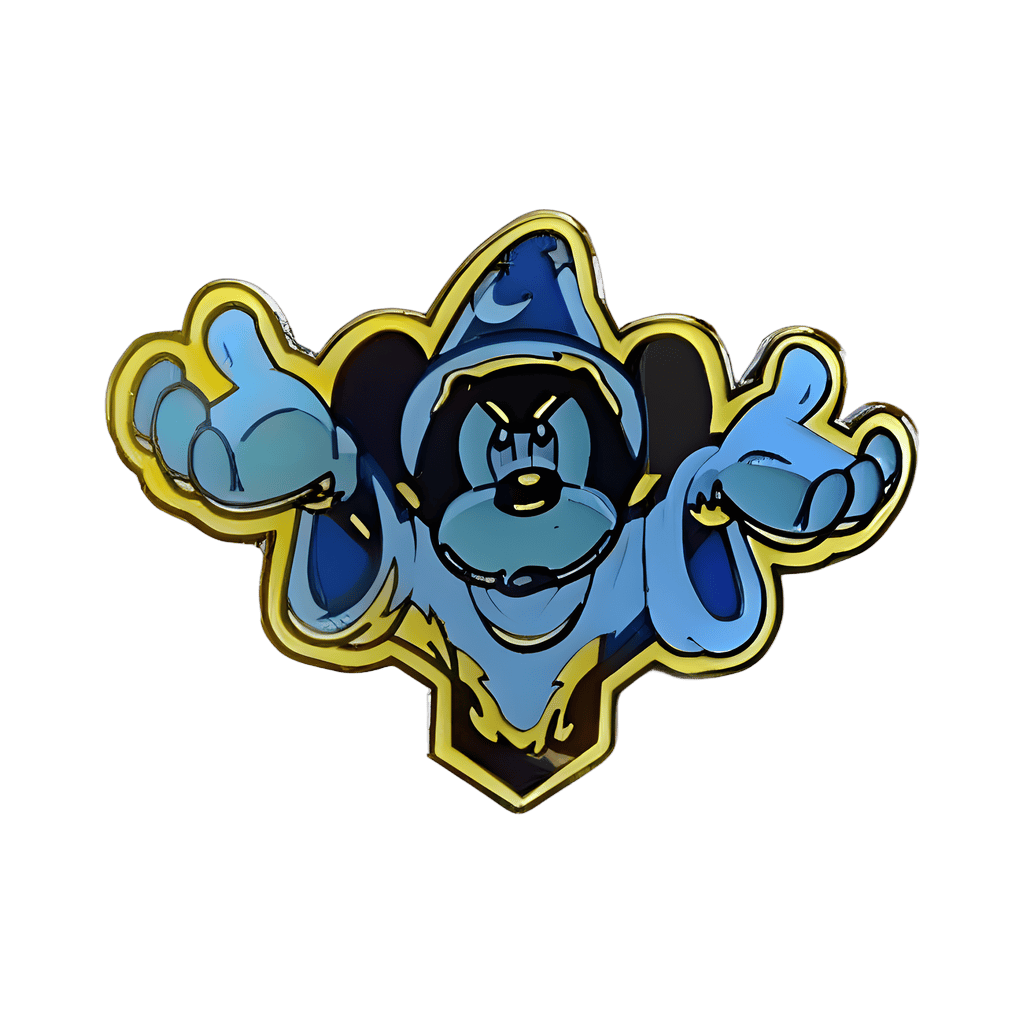 Baseball Hat Set — Sorcerer Mickey Mouse (Glow in the Dark) Disney pin