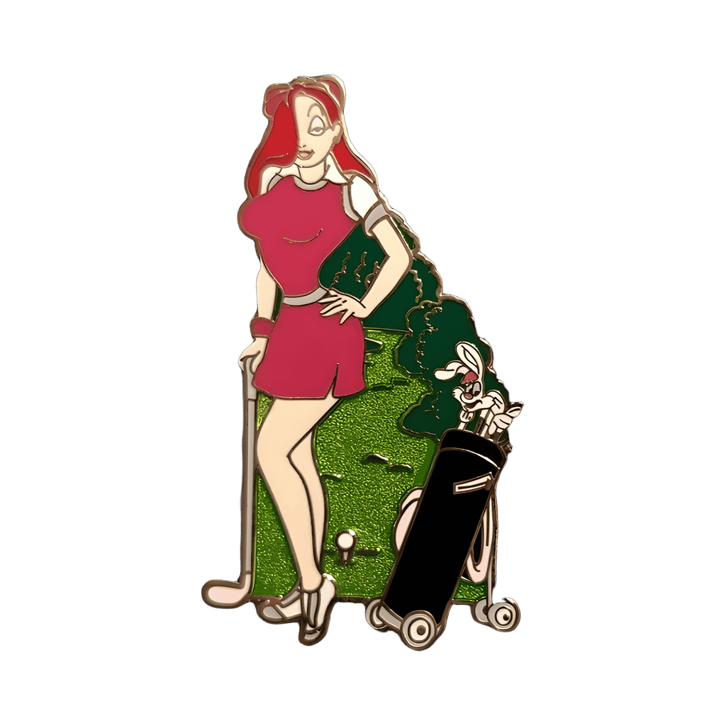 Golfer Jessica Rabbit Disney pin