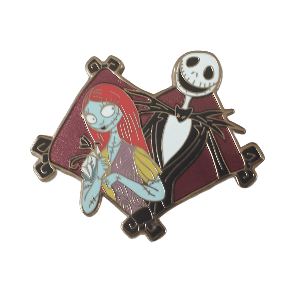 Jack and Sally Disney pin