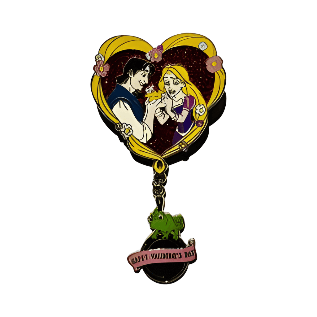 Flynn and Rapunzel Disney pin