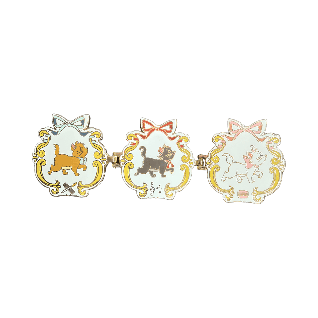 D23 Aristocats Kittens Trifold Disney pin