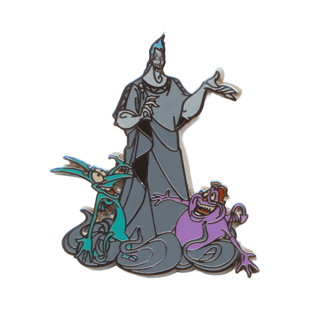 Hades and Pain and Panic Disney pin