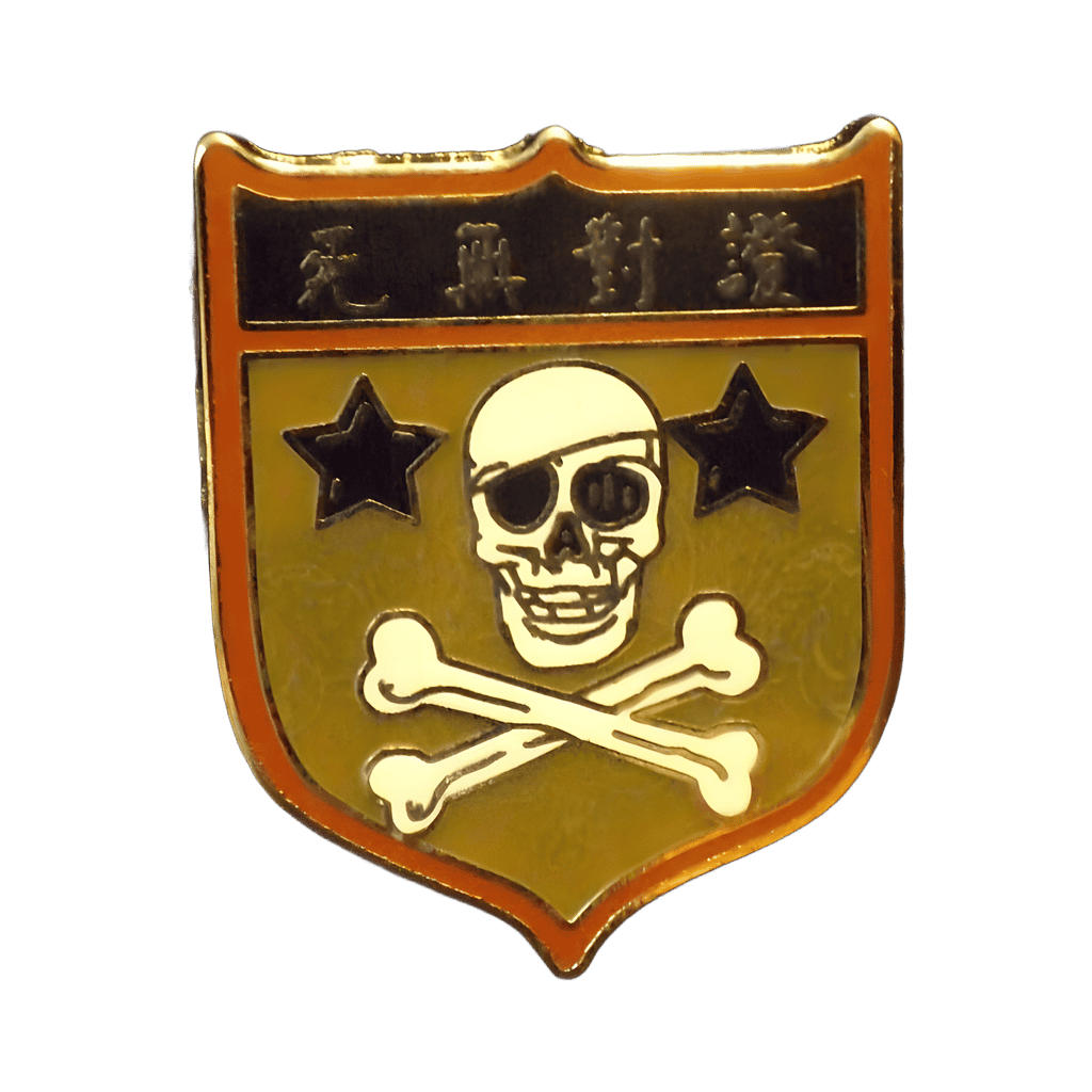 Shield with Skull & Crossbones Disney pin