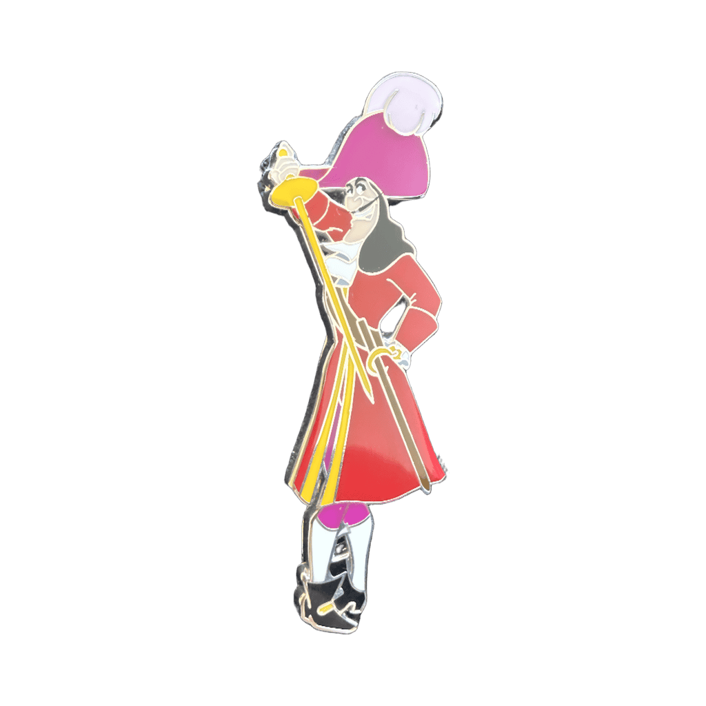 Captain Hook Disney pin