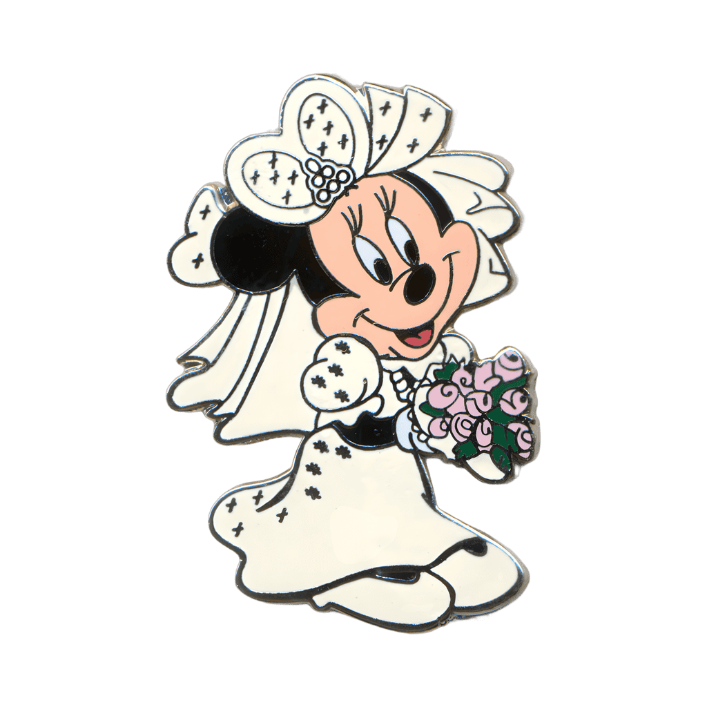 Bride Minnie Mouse Disney pin