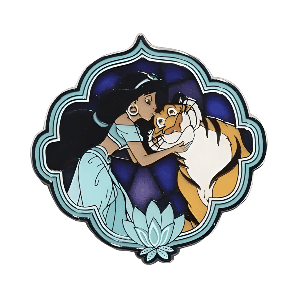 Jasmine with Rajah Disney pin