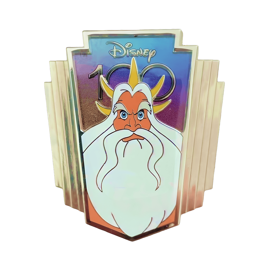 King Triton Disney pin