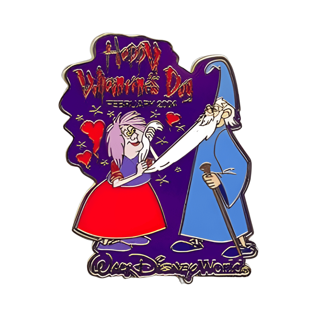 Merlin and Madam Mim Disney pin