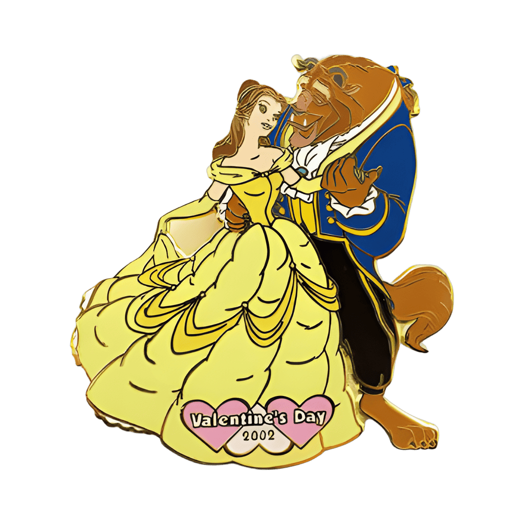 Belle and the Beast Disney pin