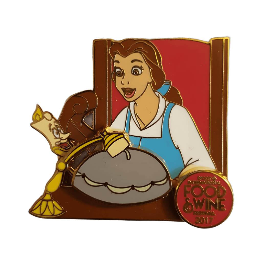 Lumiere & Belle Disney pin