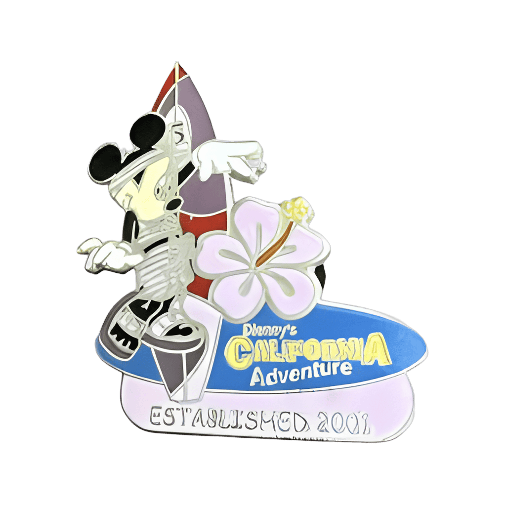 Minnie with Surfboard Disney pin