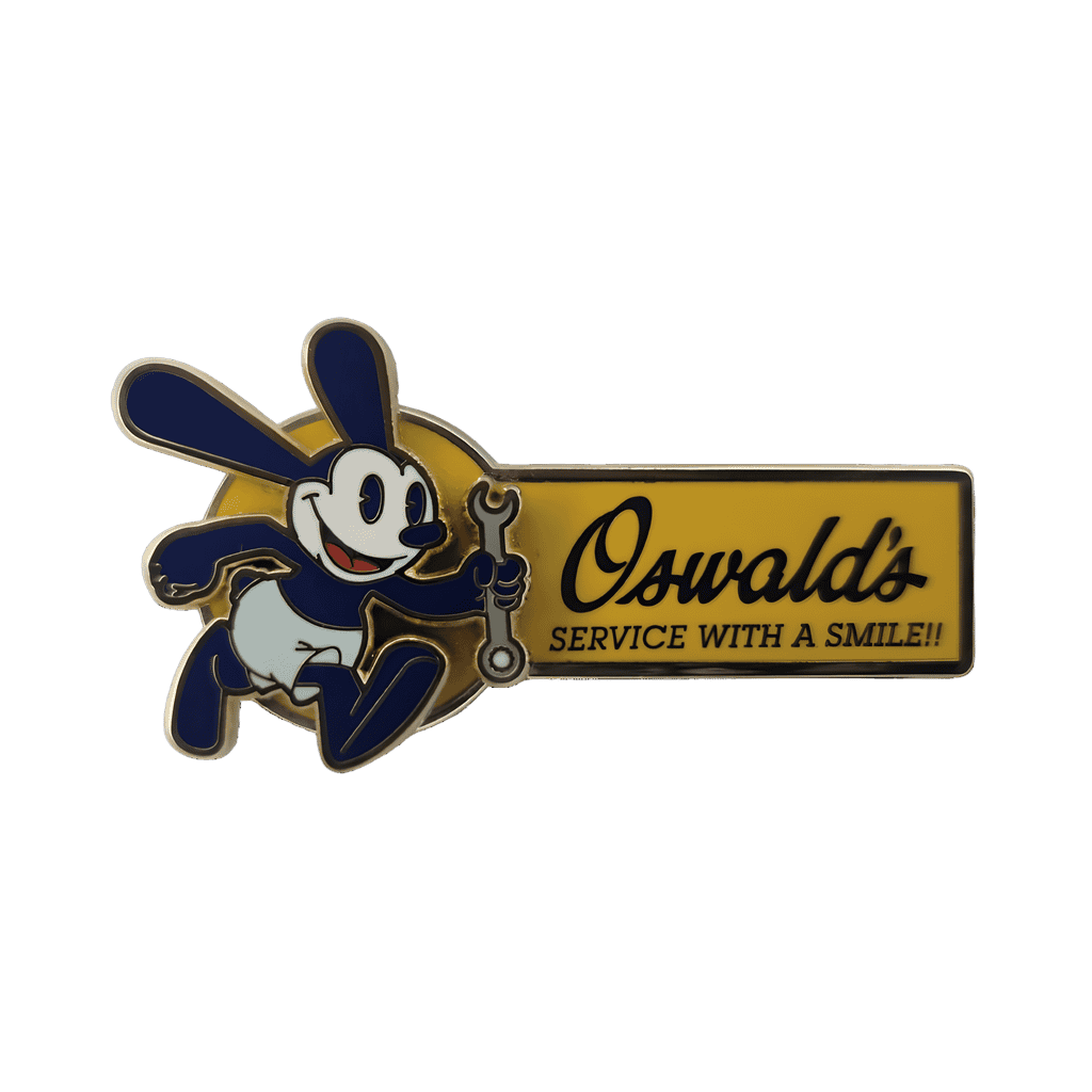 Oswald's Service With A Smile!! Disney pin