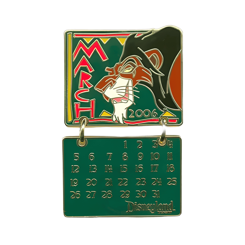 March (Scar) Disney pin