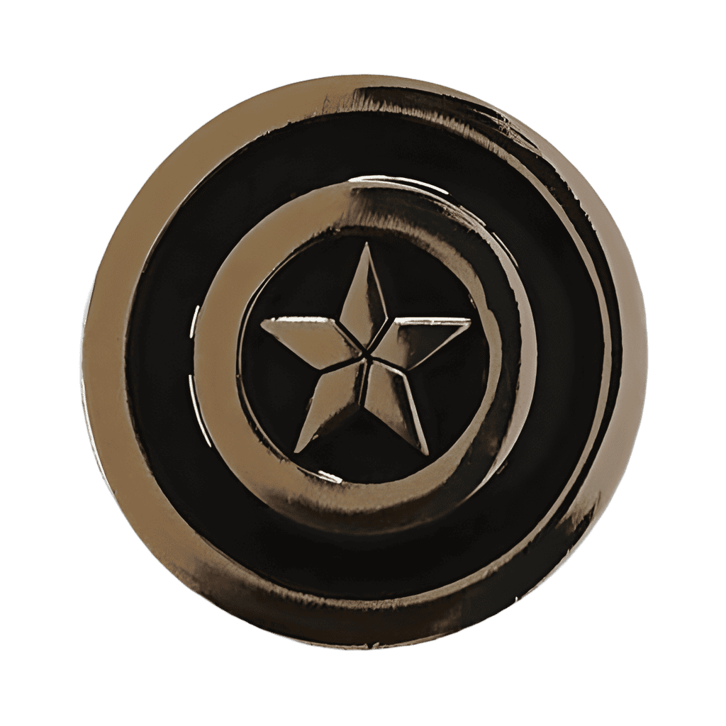 Captain America Shield Disney pin