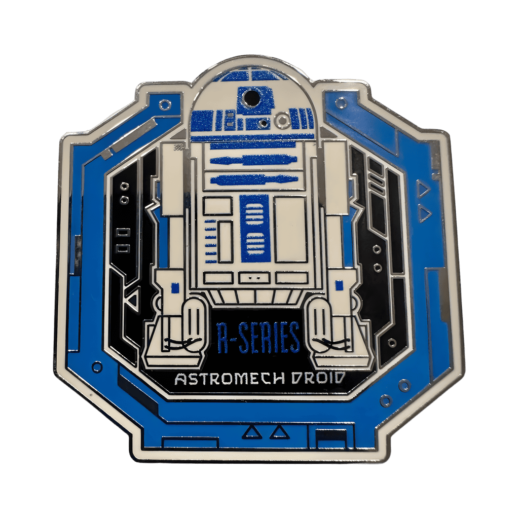 R2-D2 R-Series Astromech Droid Disney pin