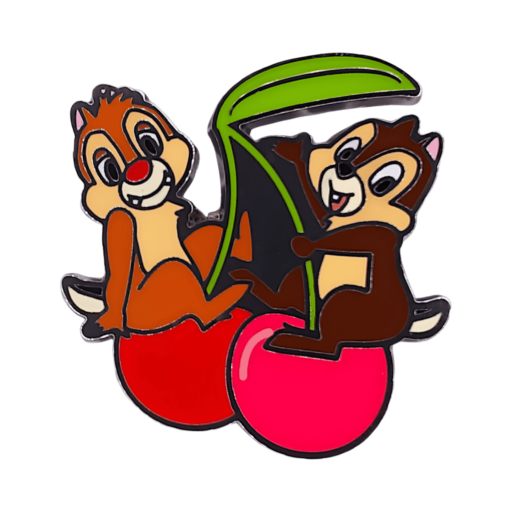 Chip and Dale - Cherries Disney pin