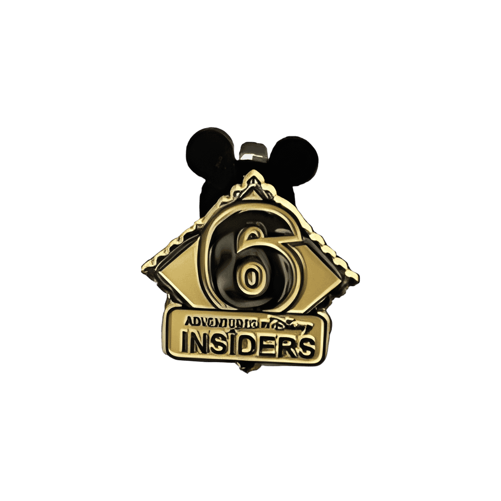 Insiders 6th Trip Stamp Disney pin