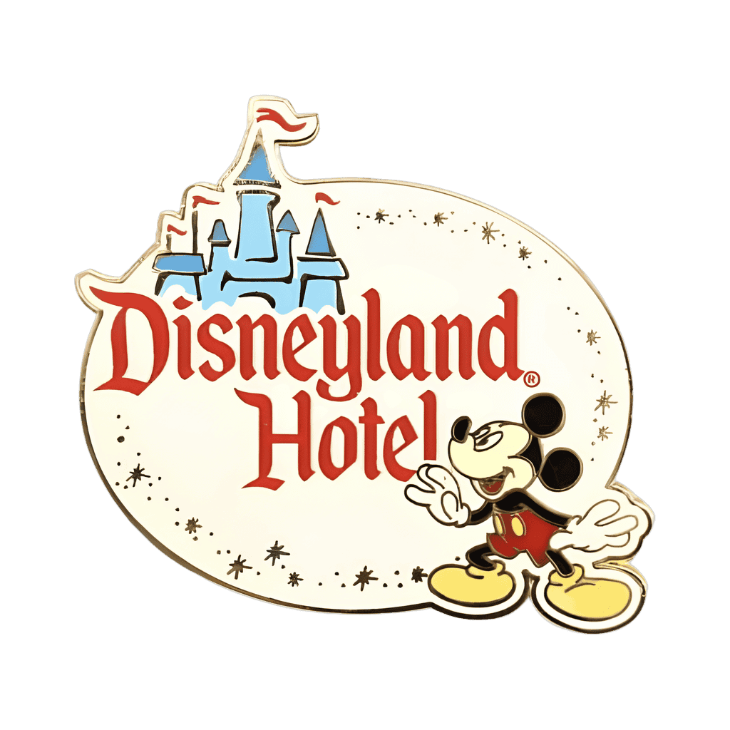 Mickey and Red Logo Disney pin