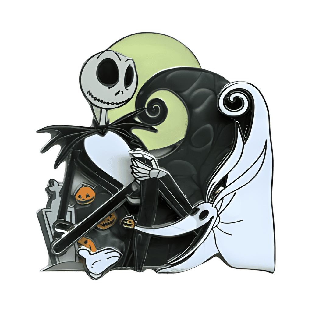Jack Skellington and Zero Disney pin