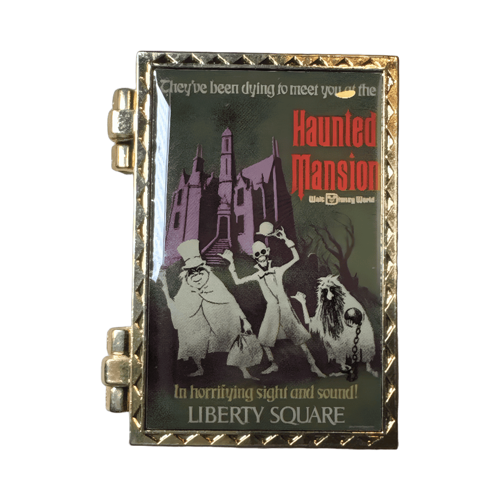 Haunted Mansion Poster Hinged Disney pin