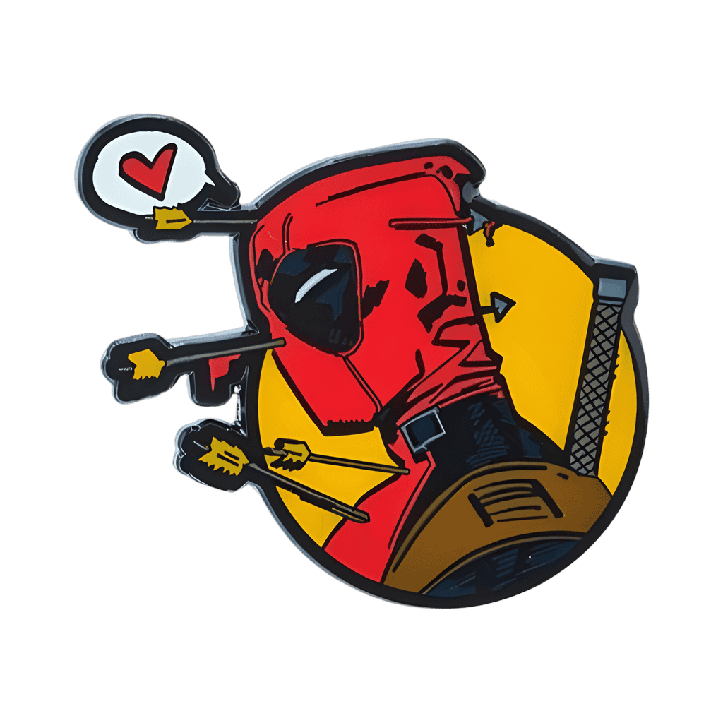 Deadpool Arrow Disney pin