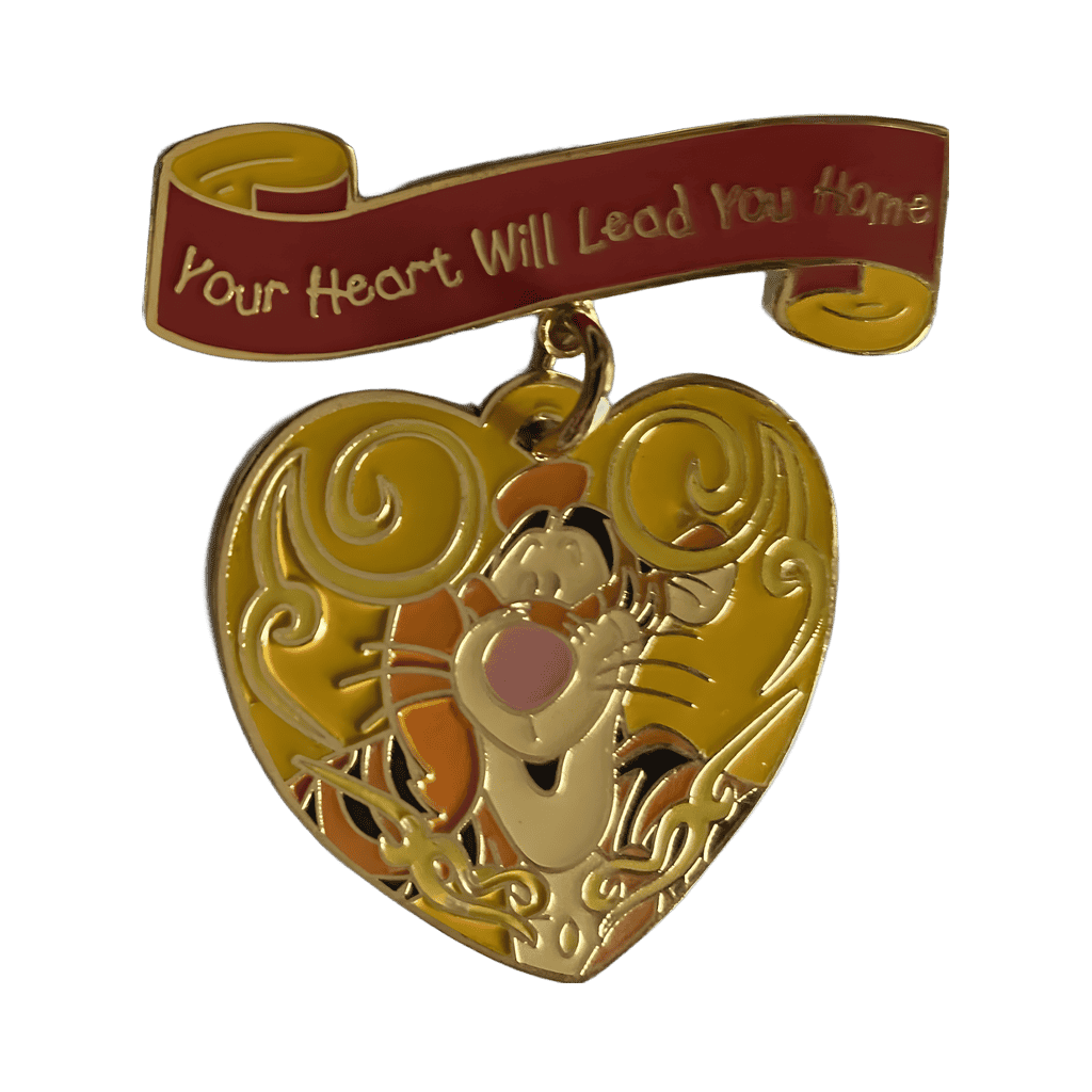 Your Heart Will Lead You Home Tigger Disney pin