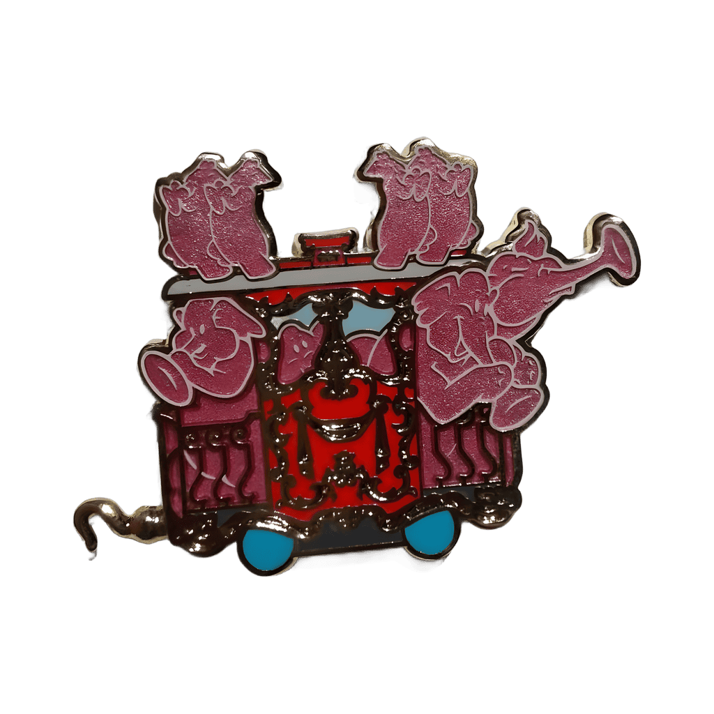 Pink Elephants Disney pin
