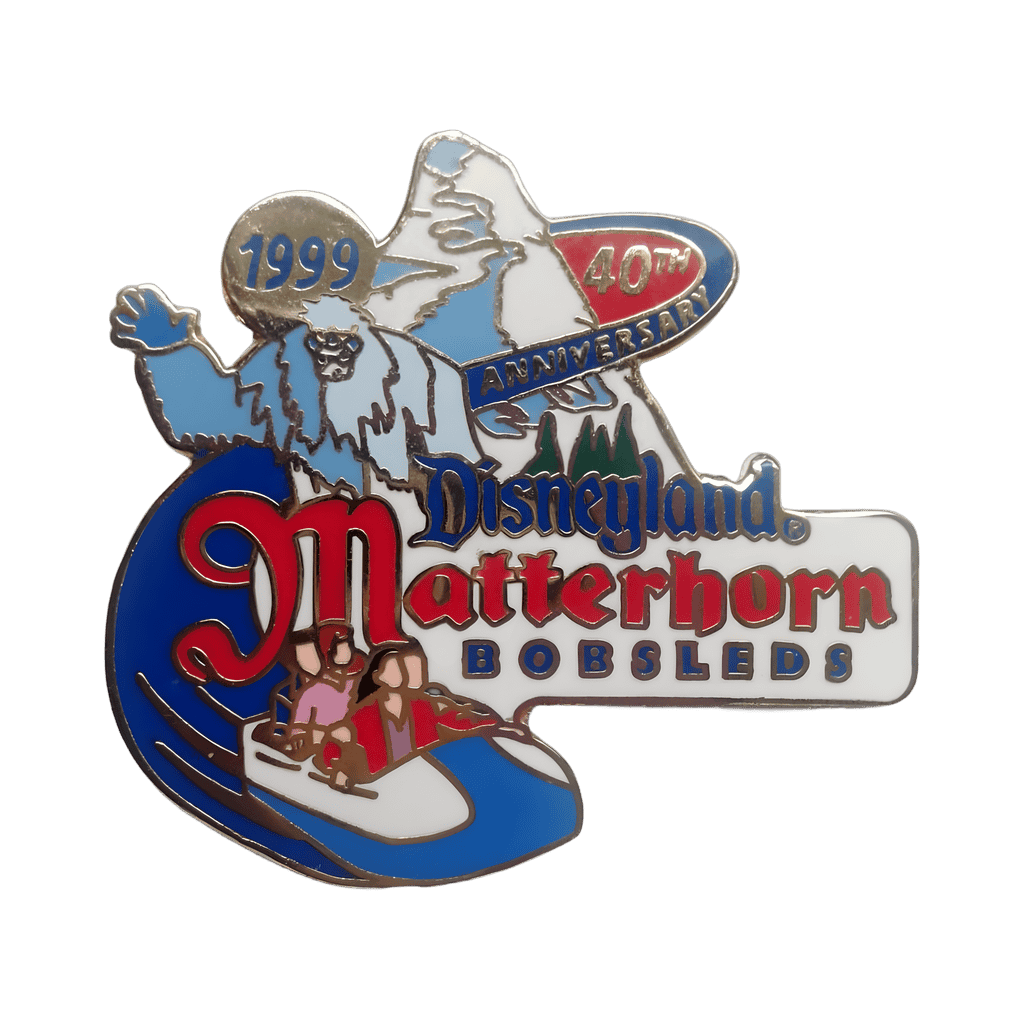 Matterhorn 40th Anniversary Disney pin