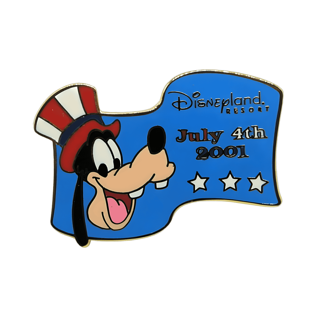 July 4th 2001 - Goofy Disney pin
