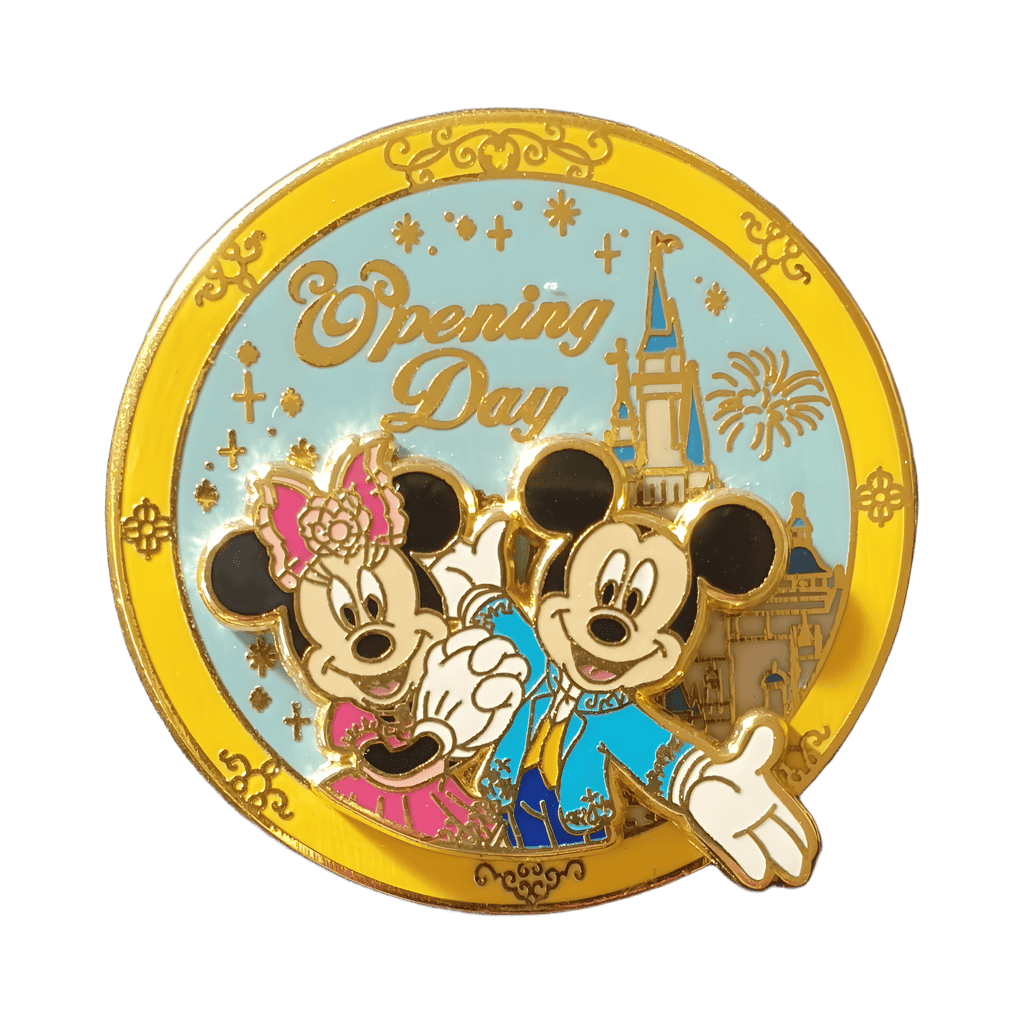 Minnie and Mickey Opening Day Disney pin