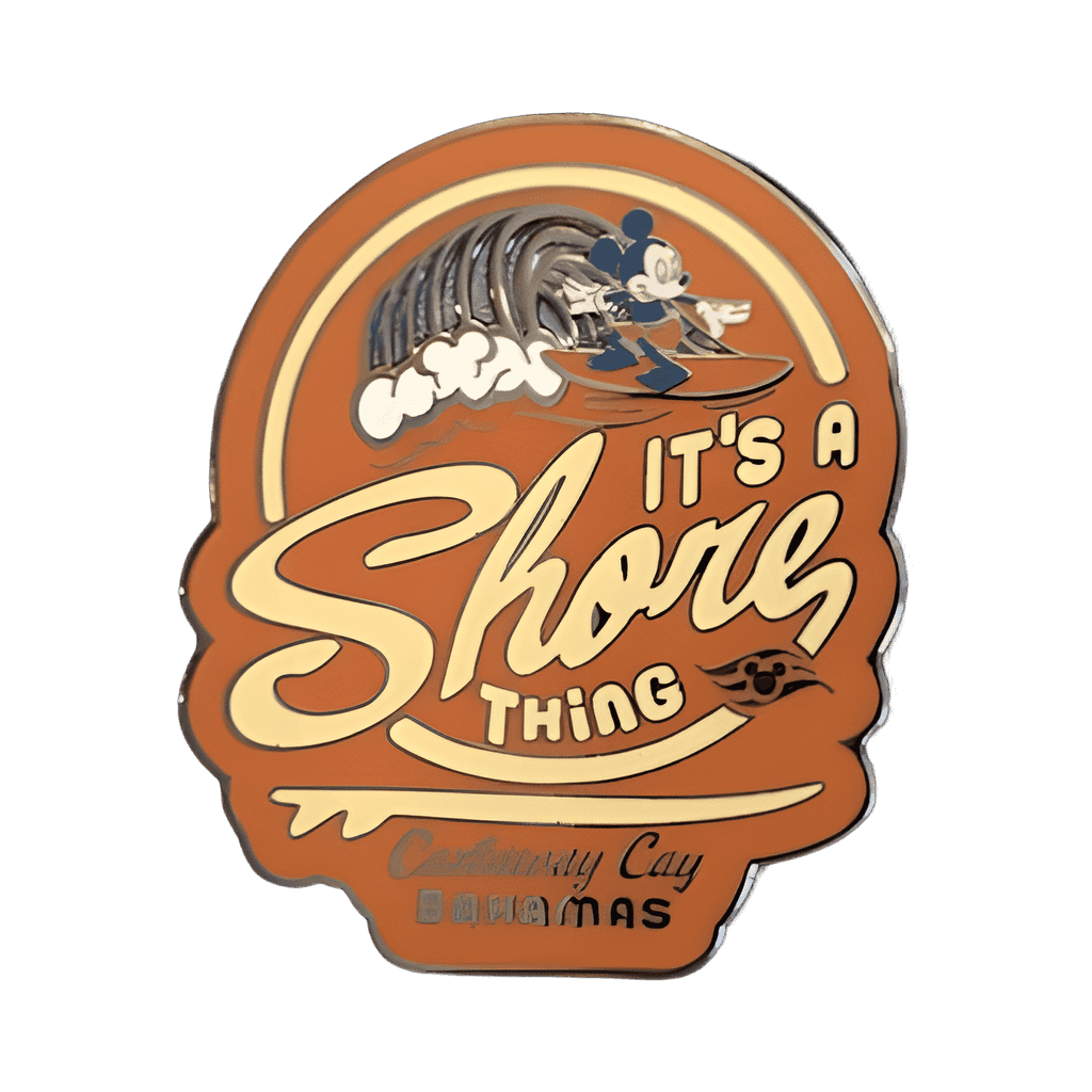 Castaway Cay It's a Shore thing Disney pin