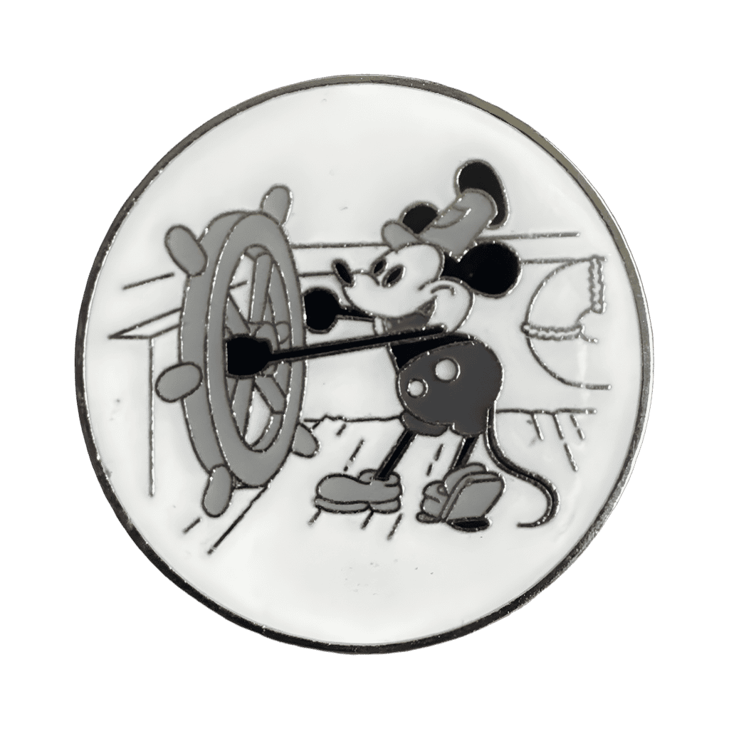 Steamboat Willie Disney pin