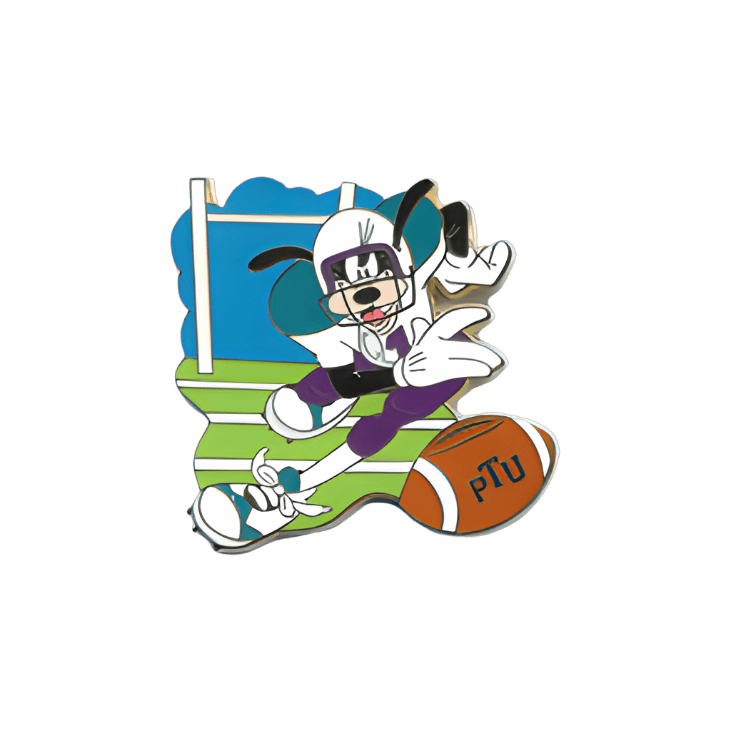Football Goofy Disney pin