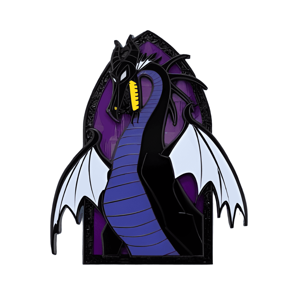 Dragon Maleficent (completer pin) Disney pin