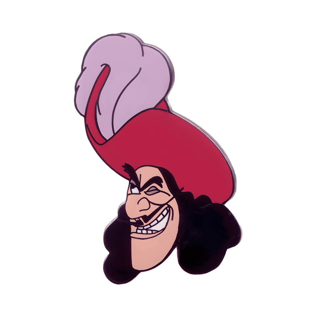 Captain Hook Disney pin