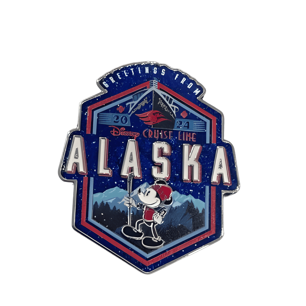 Disney Wonder 2024 Greetings from Alaska Disney pin