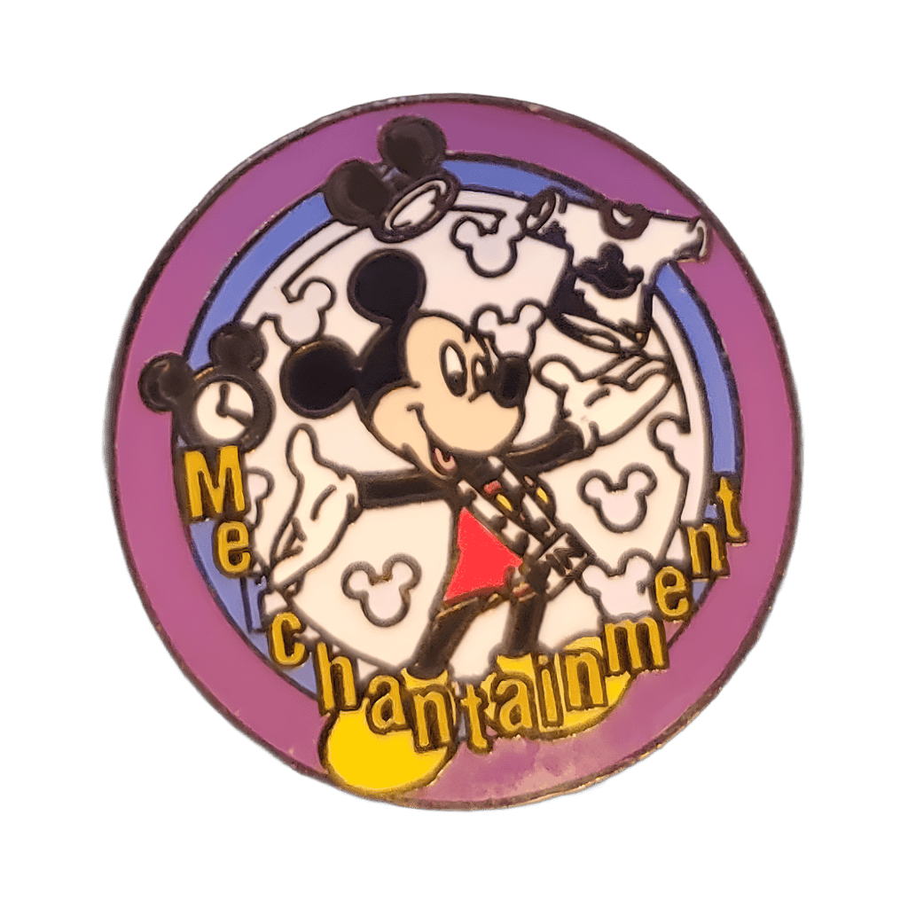 Purple Merchantainment Mickey Disney pin