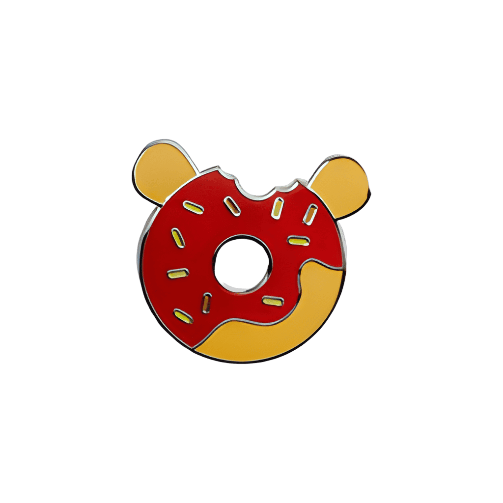 Pooh Doughnut Disney pin