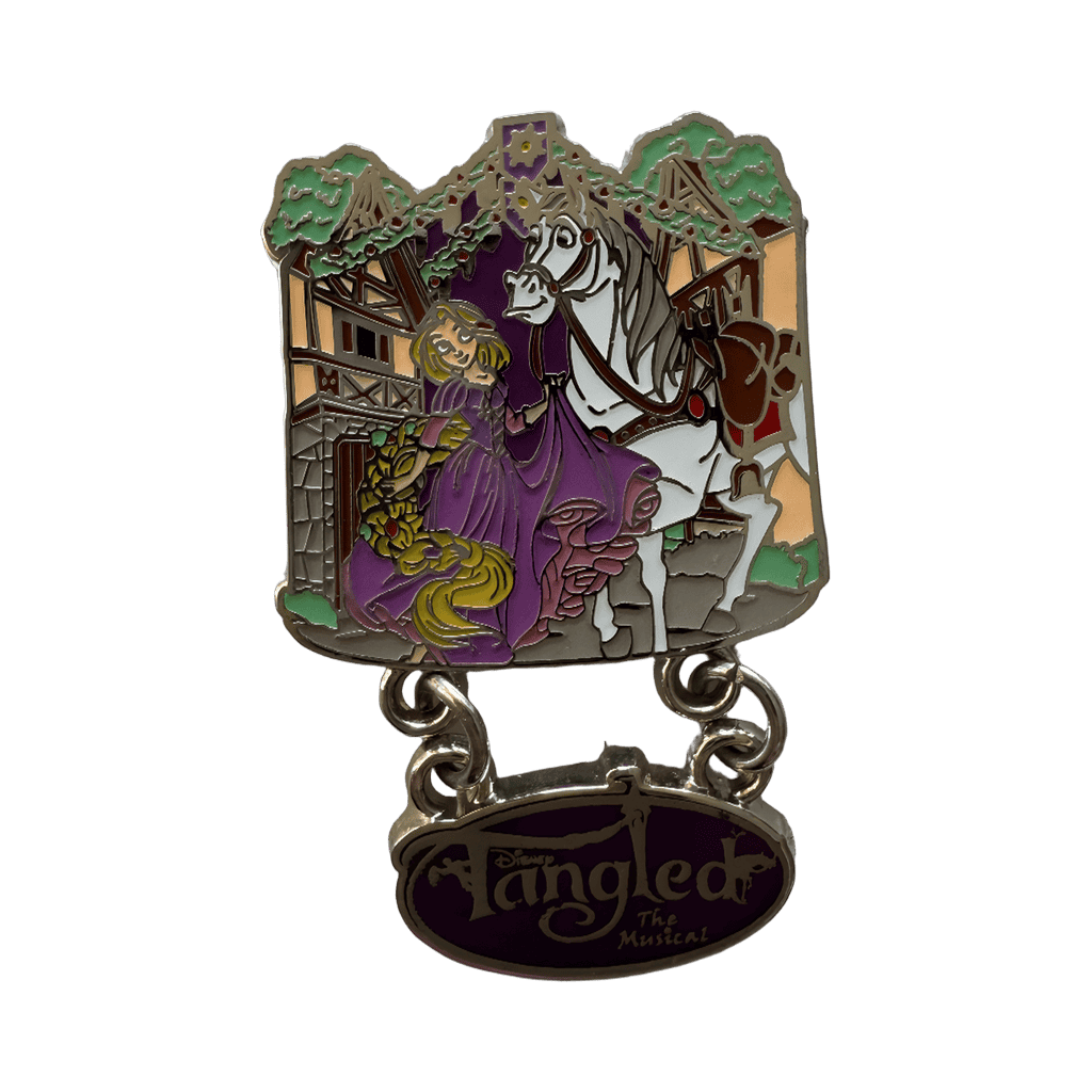 Rapunzel and Maximus Disney pin